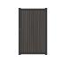 NewTechWood Co-Extrusie Composiet Deur Premium In Aluminium Frame, Verticaal Triple, 97x186cm. Silve