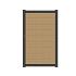 NewTechWood Co-Extrusie Composiet Deur Premium In Aluminium Frame, Horizontaal, 97x186cm. Red Cedar