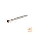 RVS Schroef Met Gekleurde Top Voor NTW Terrasplanken, Set a 100 Stuks Incl. Bit, Silver Gray  106470