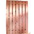 Douglas Geschaafde Deur Op Verstelbaar Frame 120x190 cm. Blank Plankbreedte 14cm.  1071625 =V