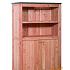 Buitenkeuken Dubbel 168 Excellent, 168x109x56cm (HxBxD) Met 3 Schappen En Deuren, Onbehandeld