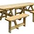 Picknicktafel Family, Bladmaat 70x240cm.  W11032