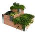 Douglas Minigarden Hoekmodel 100x100x60cm. Onbehandeld  W36010
