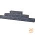 Stapelblok Rox 37,7x9x8,9 Noors Antraciet