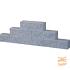 Stapelblok Rox 29x9x8,9 Noors Grijs