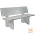 Natuursteen Gran. Bank Basic Met Rugleuning