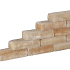 Pilestone Line 40X15X10 Mont Blanc
