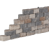 Promo Wall Kilimanjaro 17/24X15X10Cm