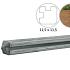 Betowood  Betonpaal Hoek Met Sponning 11,5x11,5x278cm. Grijs W13055