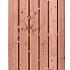 Douglas Fijnbezaagde Deur Op Stalen Frame Plank 14 cm. 100x190cm. Blank 1060615  (W42045)   =V
