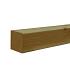 Douglas Geschaafde Paal 14x14x500 cm. Groen Geimpregneerd  1022270