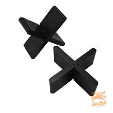 Voegkruizen Zwart 5 mm. (per zak 100 stuks)