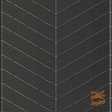 Romano Punto 40x8x8cm Nero (Houd rekening met ca. 10% breuk)