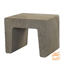 U-Element 50 Grijs 40x50x40 cm.