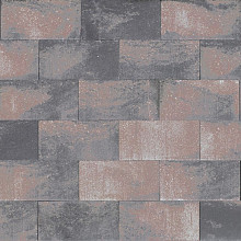 Roccia Strak 30x12x12 cm. Bruin/Zwart