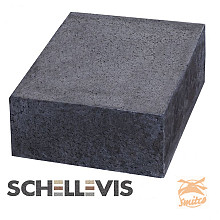 Schellevis Traptreden Massief 100x37x15 Antraciet =V