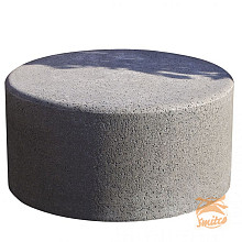 Schellevis Zitelement Rond Ø60x40 cm. Grijs