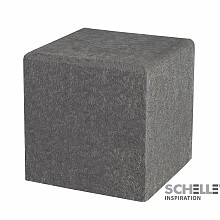 Schellevis Zitelement Vierkant 50x50x50 Grijs
