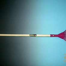 Kinderbladhark Purper Met Steel