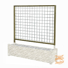 Bloembak Horst  Los Rek t.b.v. 40x180x44 (180cm. Hoog) 40181