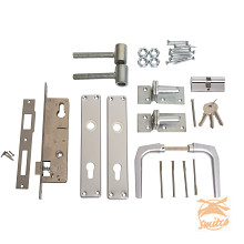Beslagset Douglas Country Deur Met Stalen Deurframe (incl. duimen)  08992