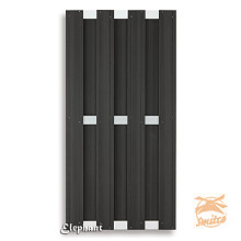 WPC Design Tuinscherm ALU 90 x 180 Antraciet