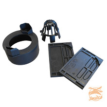 Hexaline Eindplatenset/Onderuitloop/Bladkorf 319287