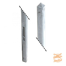 Betonpaal Grijs LIGHT  7,5x7,5x280 cm. (13448)  UITLOPEND