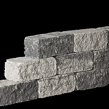 Combiwall Splitton Uno 30X15X12 Matterhorn (4 zijden gekloofd)