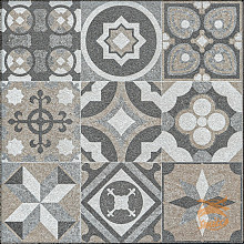 GeoProArte® Mosaic 60x60x4 Taupe Deco