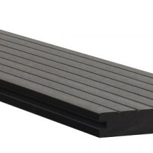 Composiet Dekdeel Massief 2,2 x 14,5 x 420 cm. Antraciet  W23665