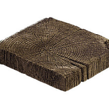 Timberstone Tegel 22x22,5x5 cm. Driftwood