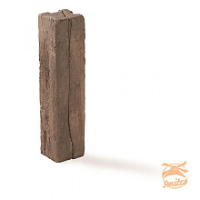 Timberstone Hoekpaal 15x15x65 cm. Coppice Brown