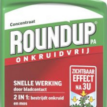 Roundup Snel Onkruidvrij Conc. 900 ml.(500m2)  op = op
