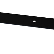 Kruisheng Zwart Zwaar  60 cm. 4mm. Dik, 4cm. Breed