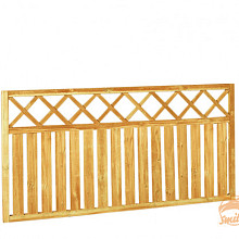 Rechthek Met Trellis 180 x 90 cm.  W01005