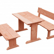 Douglas Picknickset t.b.v. Speeltoestel Bonobo, Kleurloos Geïmpregneerd W12686