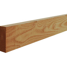 Douglas Fijnbezaagde Gording 5,0 x 10,0 x 400 cm. Groen Geïmpregneerd W31439