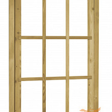 Douglas 9-Ruits Uitzetraam  91 x 136 cm