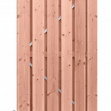 Douglas Geschaafde Poort Op Verstelbaar Frame 100x190 cm. Blank Plankbreedte 14 cm. W42055 =V