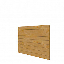 DGL Plankenpakket t.b.v. dubbelzijdige wand kapschuur Comfort 278,5x162 cm, groen geïmpregneerd