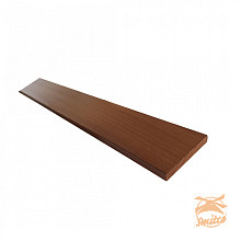 Thermovision Ayous geschaafde/fijnbezaagde plank 1,8 x 13,5 x 245 cm, thermisch gemodificeerd.