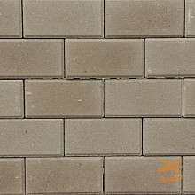 Halve BKK 10,5 x 10,5 x 8 cm. Grijs