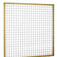 Eco Gaastrellis Verzinkt In Raamwerk 180x180 cm. Met Maas  7,5x7,5 cm.  W08325