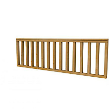 Douglas Hekwerk Type B 228,5 x 73 cm. Groen Geïmpregneerd  W52570 (1009124-02)