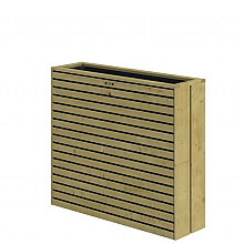 Elan Terrasbloembak, 93x30x103 cm. Groen Geïmpregneerd 1063082 (W636479) =V