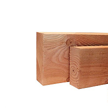 Douglas Geschaafde Gording 4,5x14,5x400 cm. Onbehandeld  WS01048