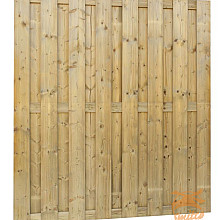 Jumbo Scherm Recht (18 pl) 200x180 cm.   W306495 =V