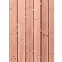 Douglas Geschaafde Deur Op Verstelbaar Frame 100x195 cm. Blank Plankbreedte 14 cm.  1060617 ( W42055) =V