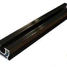 Aluminium Onderregel 3,5 x 2,5 x 400 cm. t.b.v. Terrasmontagesysteem  W23595